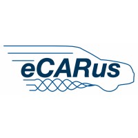 eCARus logo, eCARus contact details