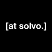 [at solvo.] logo, [at solvo.] contact details