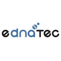 eDNAtec logo, eDNAtec contact details