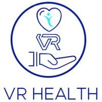 VR Health logo, VR Health contact details