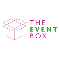 The Event Box logo, The Event Box contact details