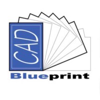 BLUEPRINT CAD + logo, BLUEPRINT CAD + contact details