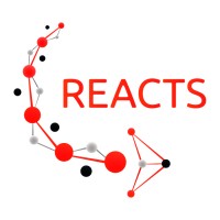 Reacts logo, Reacts contact details