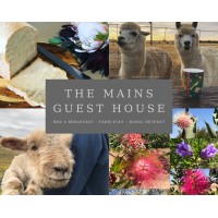 The Mains Guest House logo, The Mains Guest House contact details