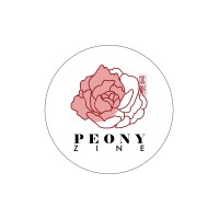 PEONY Zine logo, PEONY Zine contact details