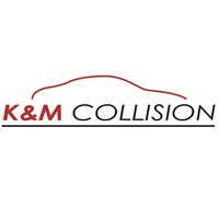 K & M Collision logo, K & M Collision contact details