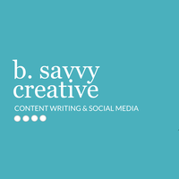 B. Savvy Creative logo, B. Savvy Creative contact details