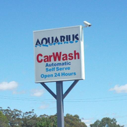 Aquarius Carwash logo, Aquarius Carwash contact details