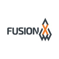 FusionX logo, FusionX contact details