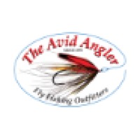 The Avid Angler logo, The Avid Angler contact details