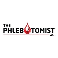 The Phlebotomist logo, The Phlebotomist contact details