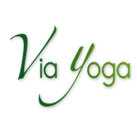 VIA YOGA logo, VIA YOGA contact details