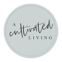 A Cultivated Living logo, A Cultivated Living contact details