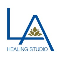 L+A Healing Studio logo, L+A Healing Studio contact details