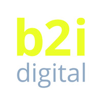 B2i Digital logo, B2i Digital contact details