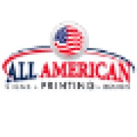 All American Printing logo, All American Printing contact details