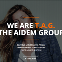 The Aidem Group logo, The Aidem Group contact details