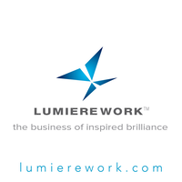 LumiereWork logo, LumiereWork contact details