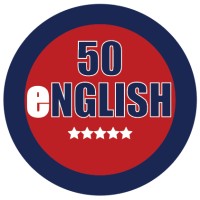 50-eNGLISH logo, 50-eNGLISH contact details