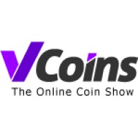 VCoins.com logo, VCoins.com contact details