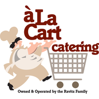 a La Cart Catering logo, a La Cart Catering contact details