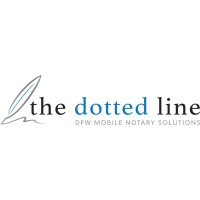 The Dotted Line DFW logo, The Dotted Line DFW contact details