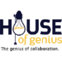 House of Genius logo, House of Genius contact details