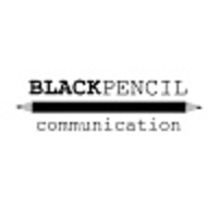 BLACKPENCIL communication logo, BLACKPENCIL communication contact details