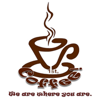 1st Coffee logo, 1st Coffee contact details