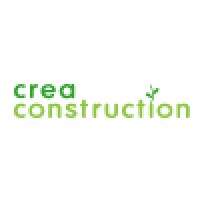 CREA Construction logo, CREA Construction contact details