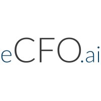 eCFO.ai logo, eCFO.ai contact details