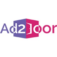 AD2Door logo, AD2Door contact details