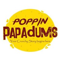 Poppin Papadums logo, Poppin Papadums contact details