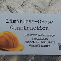 Limitless-Crete Construction logo, Limitless-Crete Construction contact details