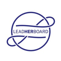 LeadHERboard logo, LeadHERboard contact details