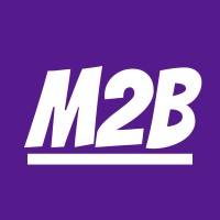 M2B logo, M2B contact details