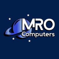 MRO Computers logo, MRO Computers contact details