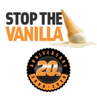 Stop The Vanilla logo, Stop The Vanilla contact details