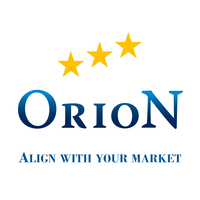 The Orion Mission logo, The Orion Mission contact details