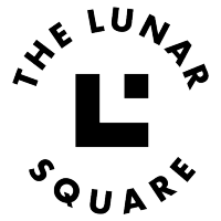 The Lunar Square logo, The Lunar Square contact details