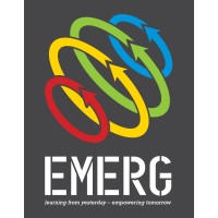 EMERG logo, EMERG contact details