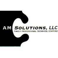 AM Solutions logo, AM Solutions contact details