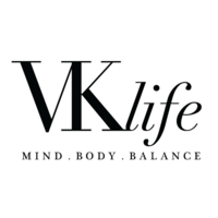 VK Life logo, VK Life contact details