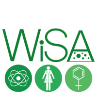 UQ Women in Science Association logo, UQ Women in Science Association contact details