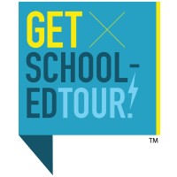 The Get Schooled Tour logo, The Get Schooled Tour contact details