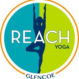 Reach Yoga logo, Reach Yoga contact details