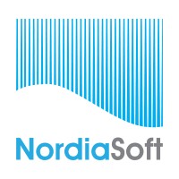 NordiaSoft logo, NordiaSoft contact details