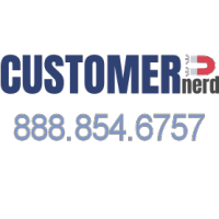 CustomerNerd logo, CustomerNerd contact details