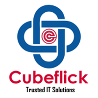 cubeflick logo, cubeflick contact details