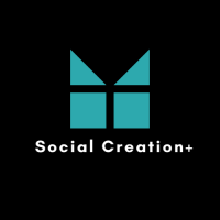 Social Creation+ logo, Social Creation+ contact details